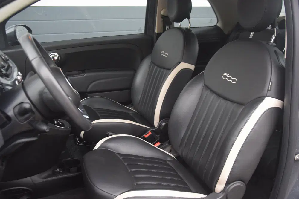 Fiat 500C 1.2 Lounge LEER uit 2019, foto 9