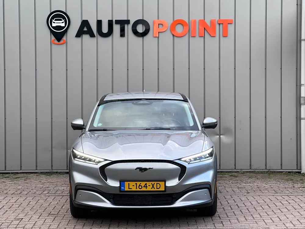 Ford Mustang Mach-E Extended RWD 98 kWh TREKHAAK B&O LEER DE uit 2021, foto 3