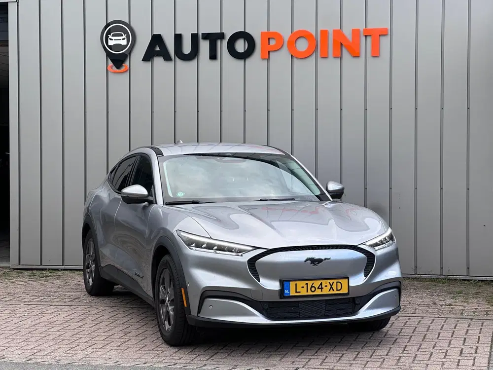 Ford Mustang Mach-E Extended RWD 98 kWh TREKHAAK B&O LEER DE uit 2021, foto 5