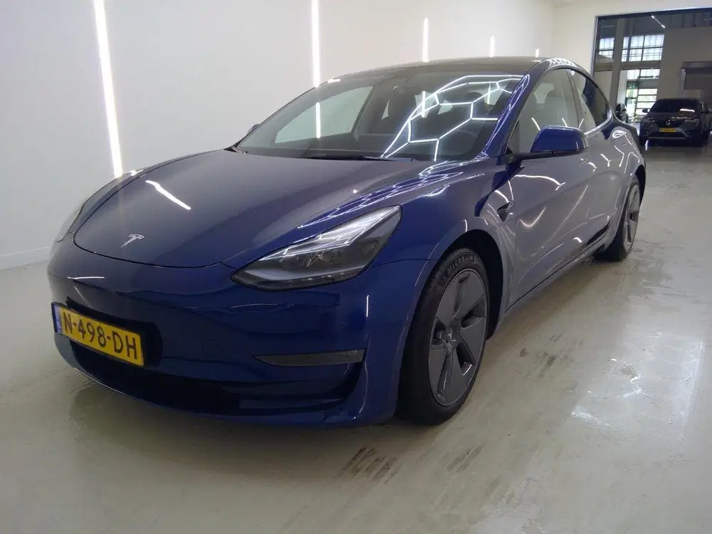 Tesla Model 3 Long-Range AWD 351pk 75 kWh 92.1% SoH FACE uit 2021