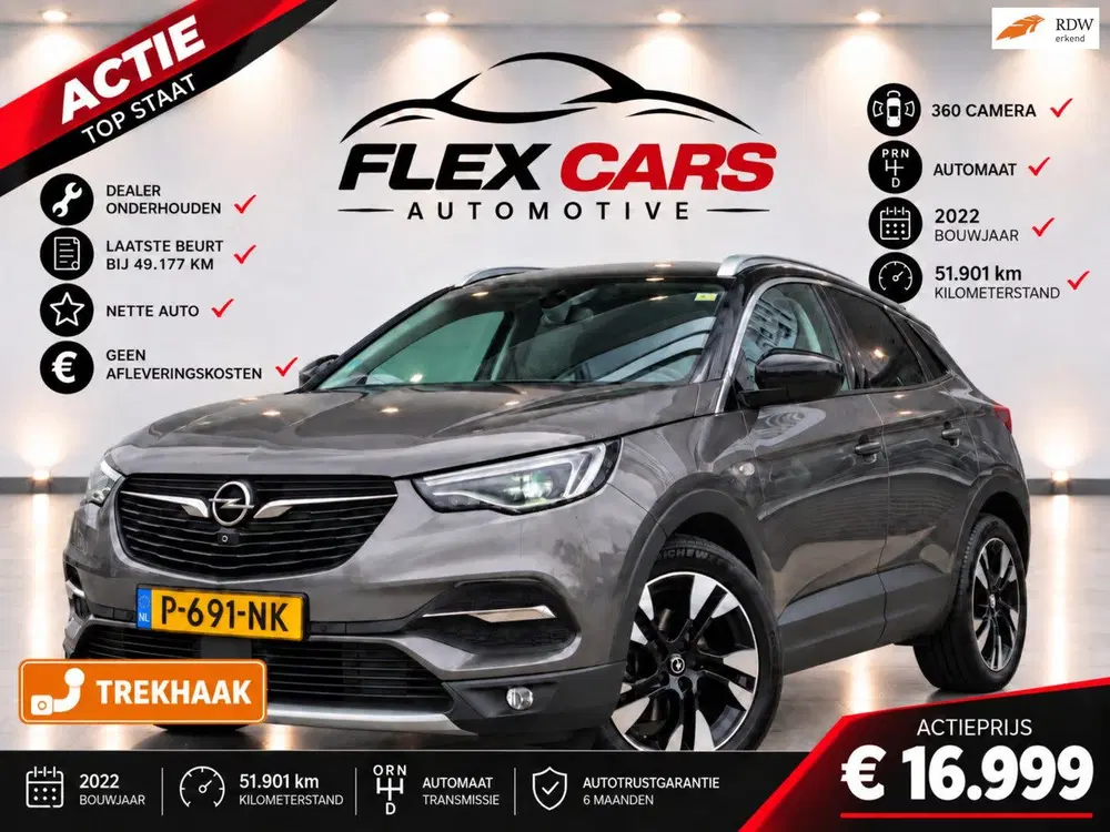 Opel Grandland 1.2 Turbo uit 2021