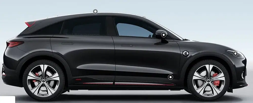 Smart #3 BRABUS 66 kWh uit 2025, foto 4