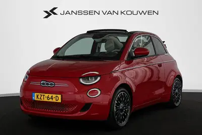 Fiat 500C La Prima 42 kWh Cabrio Leder Stoelverwarmi uit 2024