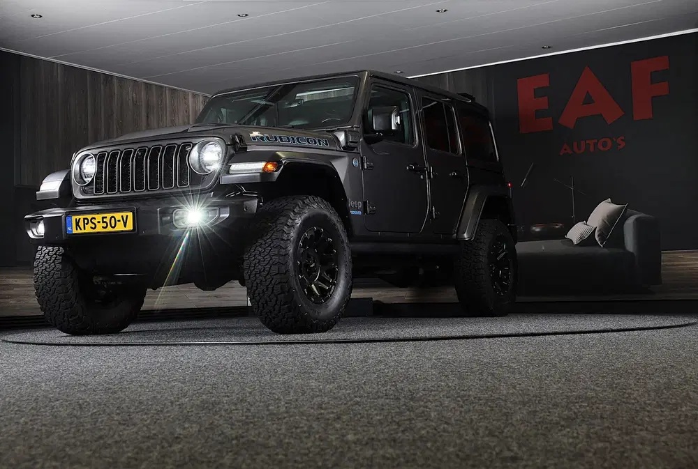 Jeep Wrangler 4xe 380 RUBICON Sky One Touch uit 2021, foto 4