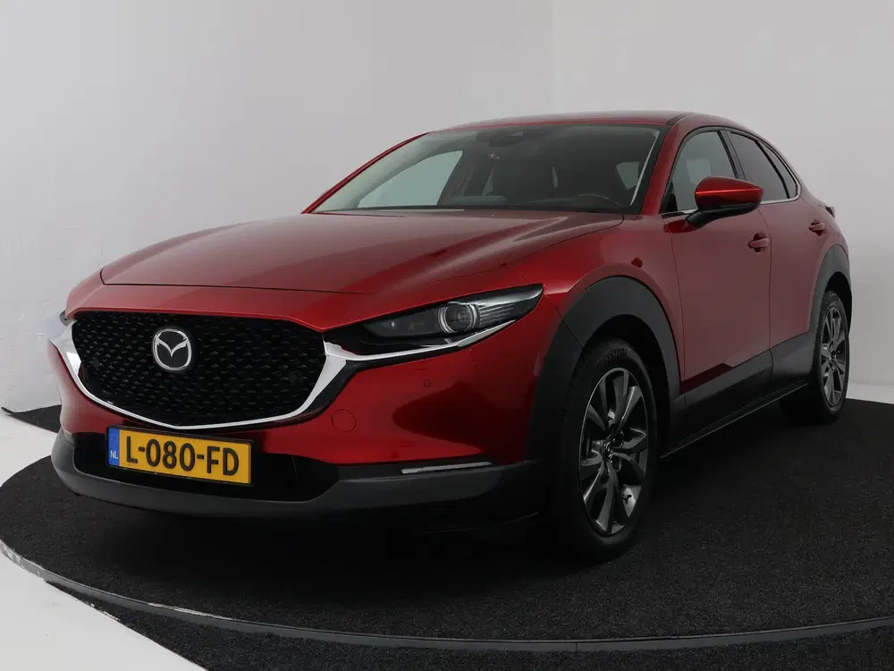 Mazda CX-30 2.0 e-SkyActiv-X M Hybrid Luxury Leder uit 2021