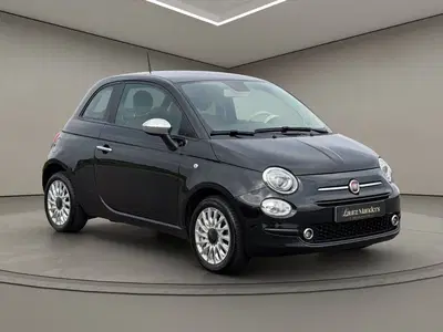 Fiat 500 1.0 Hybrid Club 2023 ZWART uit 2023