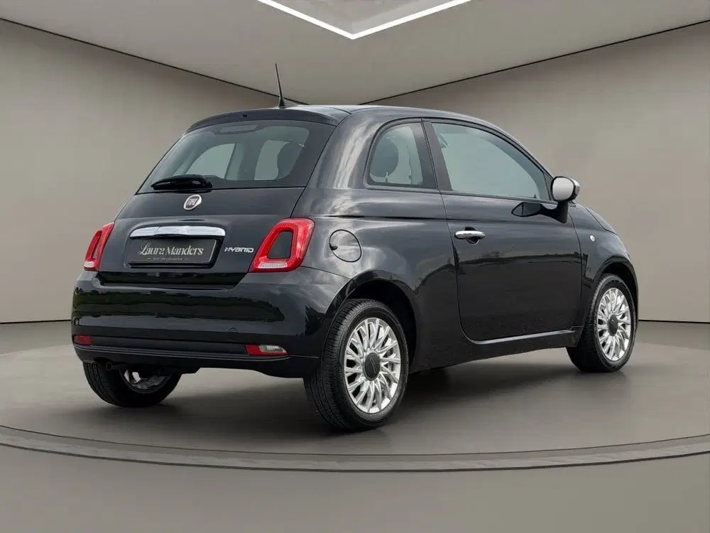 Fiat 500 1.0 Hybrid Club 2023 ZWART uit 2023, foto 11
