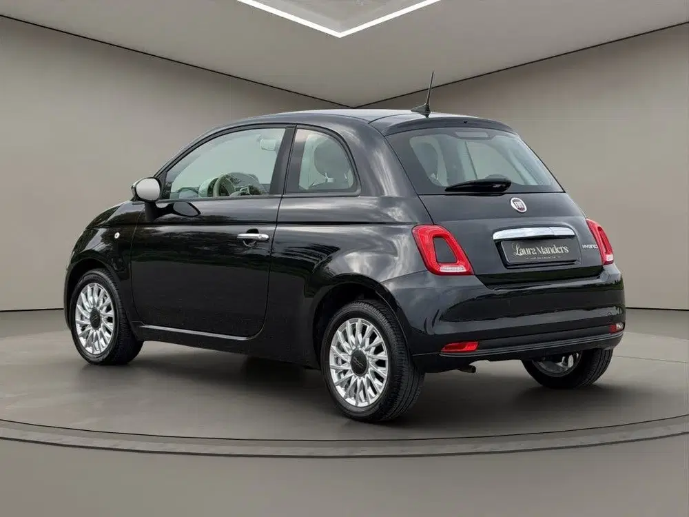 Fiat 500 1.0 Hybrid Club 2023 ZWART uit 2023, foto 9