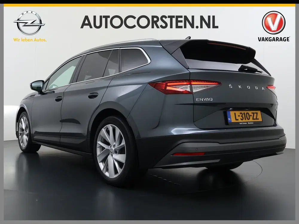 Skoda Enyaq 80 204PK Pano-Dak Adap.Cruise Warmtepomp 3 uit 2021, foto 2