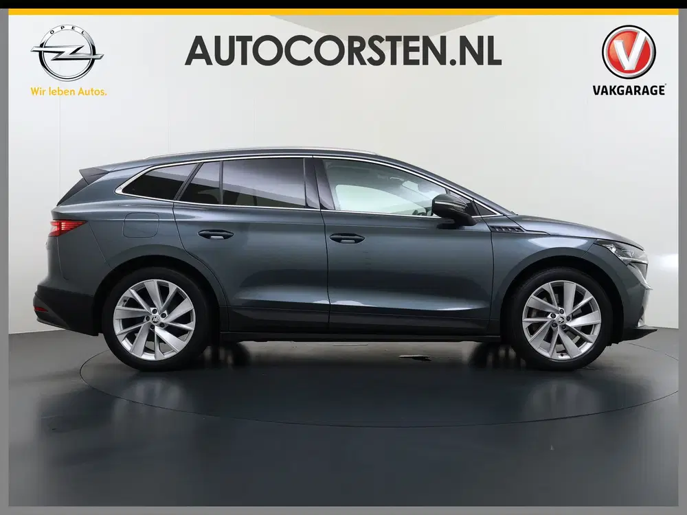 Skoda Enyaq 80 204PK Pano-Dak Adap.Cruise Warmtepomp 3 uit 2021, foto 4