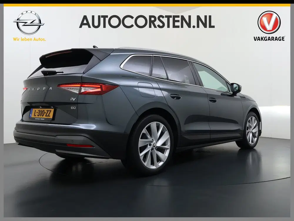 Skoda Enyaq 80 204PK Pano-Dak Adap.Cruise Warmtepomp 3 uit 2021, foto 5