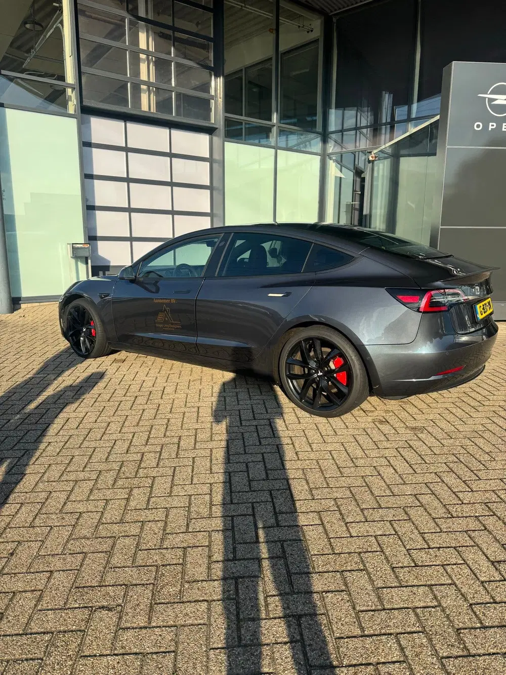 Tesla Model 3 2019 Grijs performance unieke uitvoering uit 2019, foto 5
