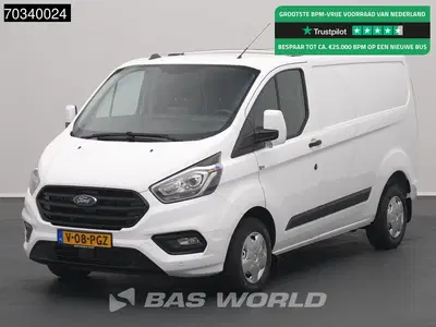 Ford Transit Custom 130PK L1H1 Airco Navi Cruise Camera Euro uit 2021