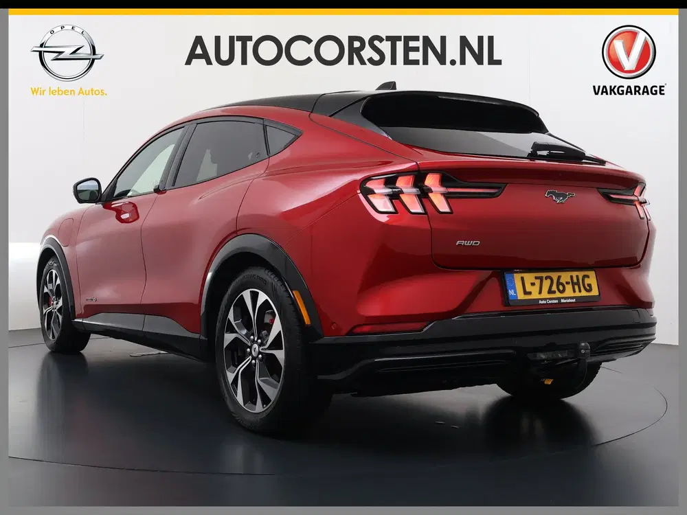 Ford Mustang Mach-E AWD 75kWh Leer+Elekt.+Memory Pano-Dak Tr uit 2021, foto 2
