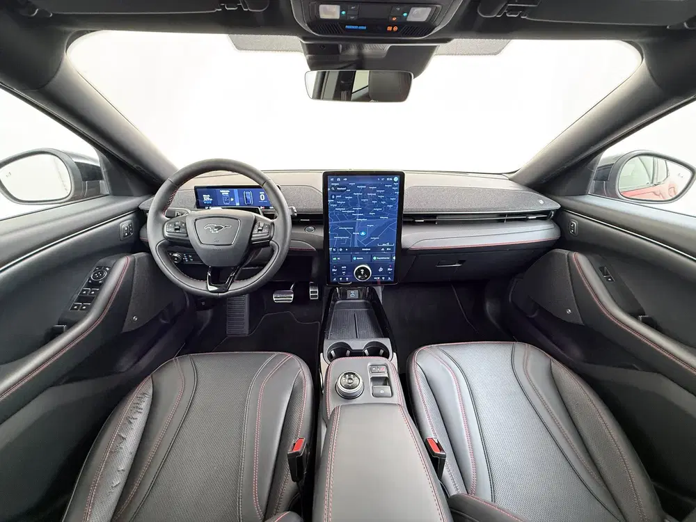 Ford Mustang Mach-E AWD 75kWh Leer+Elekt.+Memory Pano-Dak Tr uit 2021, foto 3