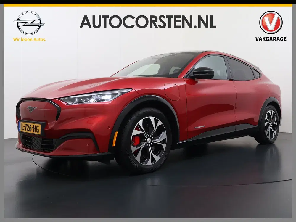 Ford Mustang Mach-E AWD 75kWh Leer+Elekt.+Memory Pano-Dak Tr uit 2021, foto 6