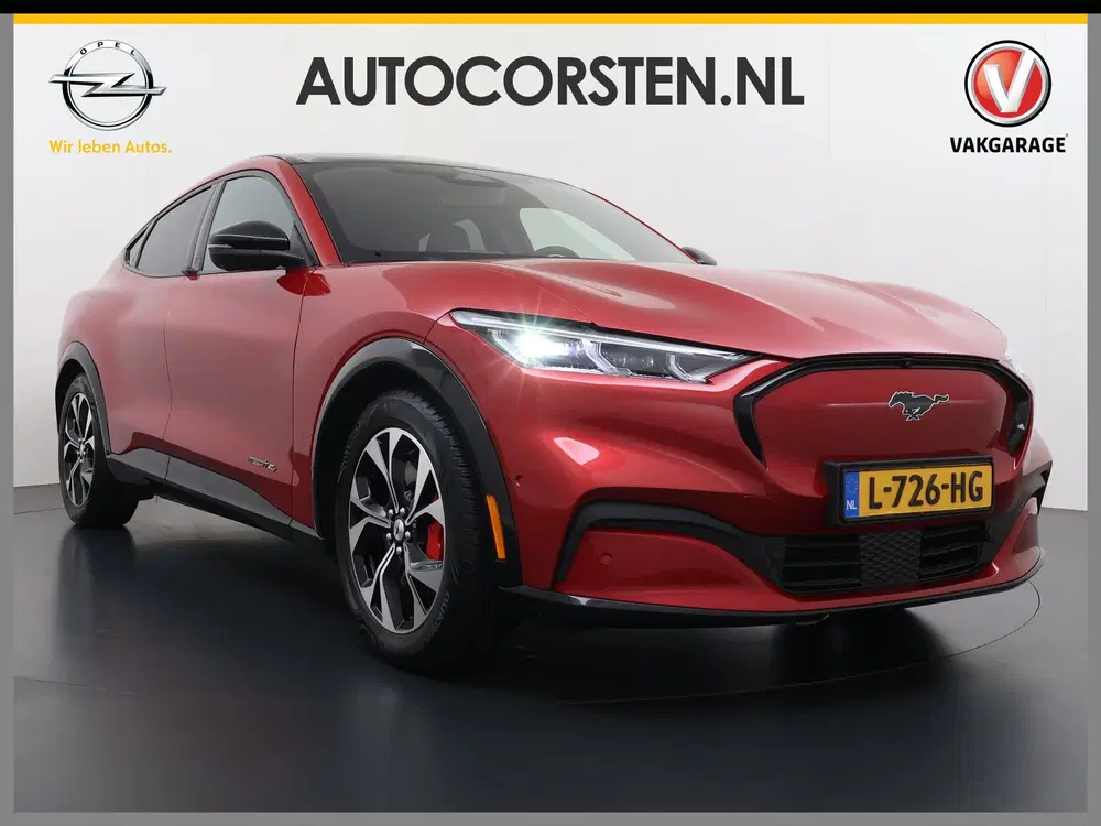 Ford Mustang Mach-E AWD 75kWh Leer+Elekt.+Memory Pano-Dak Tr uit 2021, foto 7