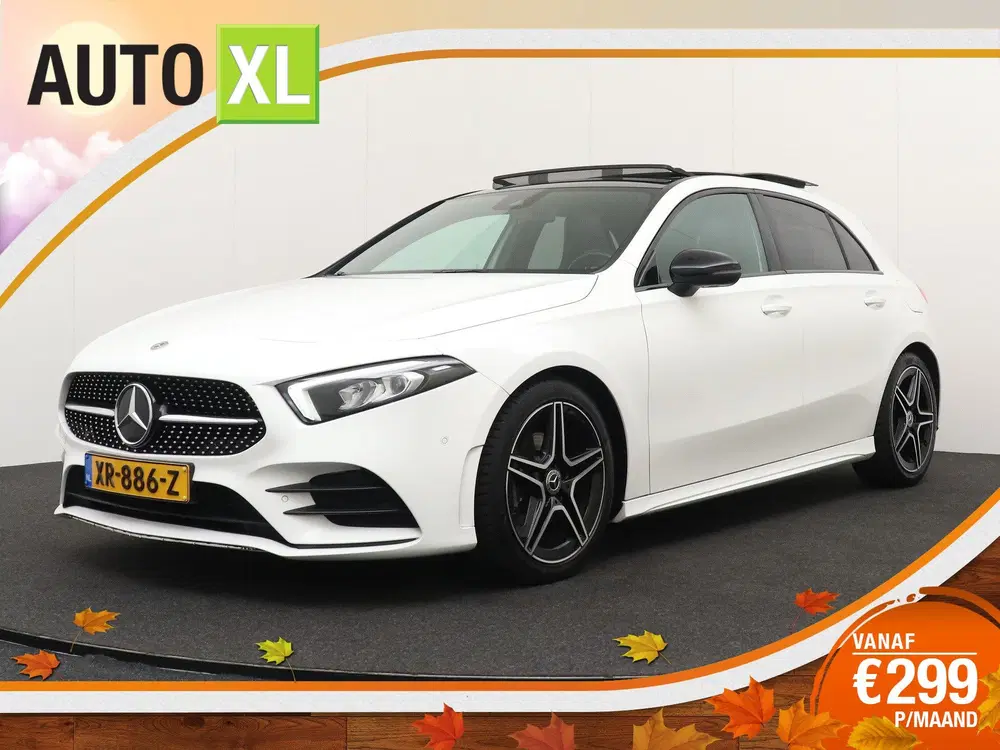 Mercedes-Benz A-Klasse 200 164 PK Aut. AMG Night-Pack Pano-d uit 2019
