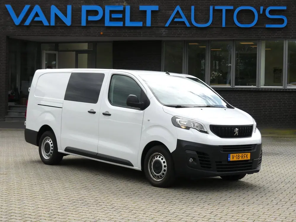 Peugeot Expert 2.0 BlueHDI 180 EAT-8 S&S DC 6 PERSOONS uit 2023