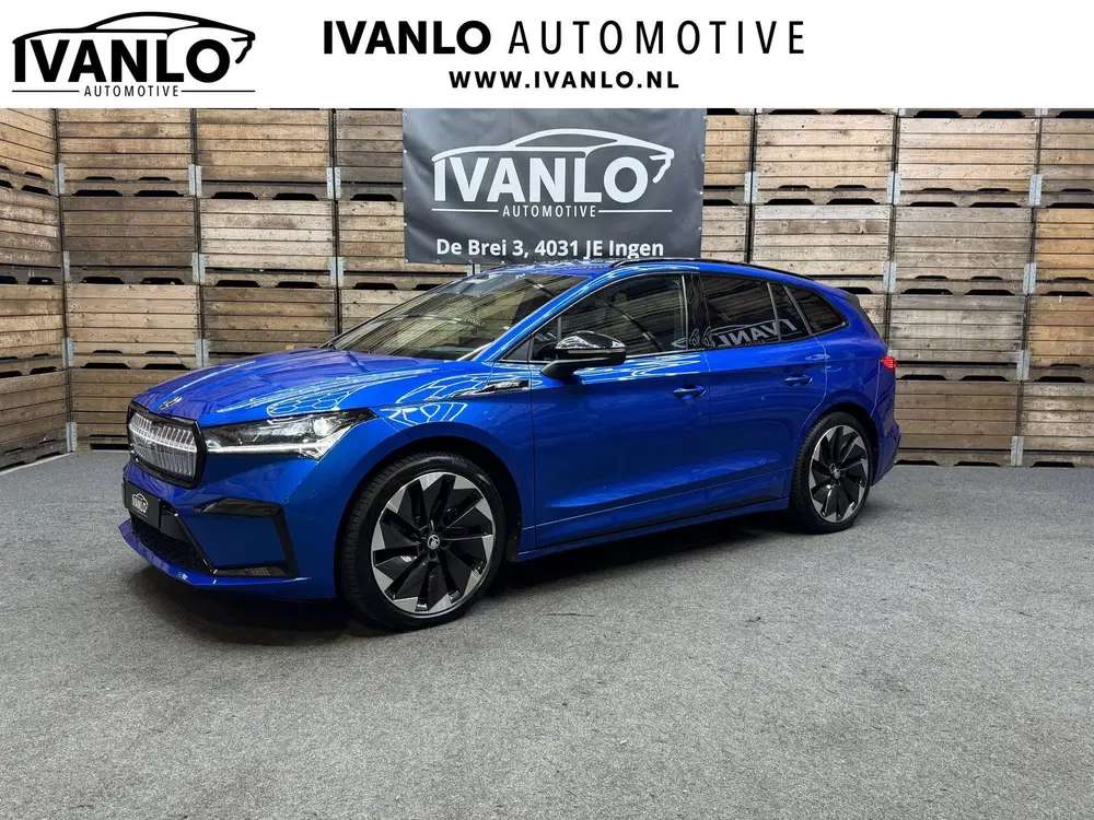 Skoda Enyaq 80 Sportline X Dual Navi Camera Clima Warm uit 2023