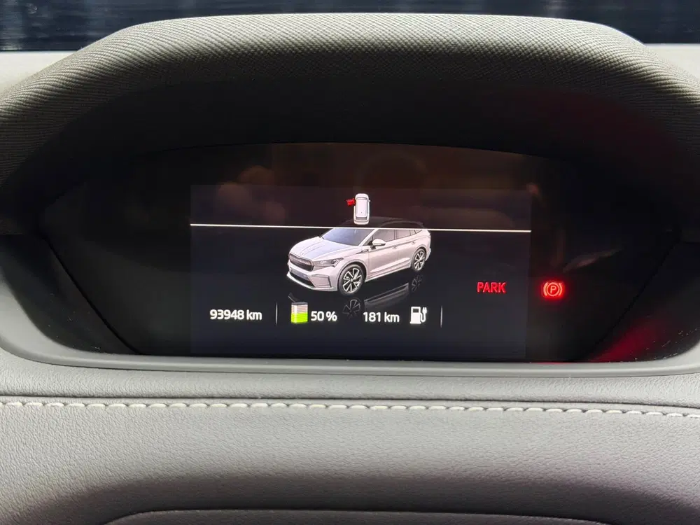 Skoda Enyaq 80 Sportline X Dual Navi Camera Clima Warm uit 2023, foto 13
