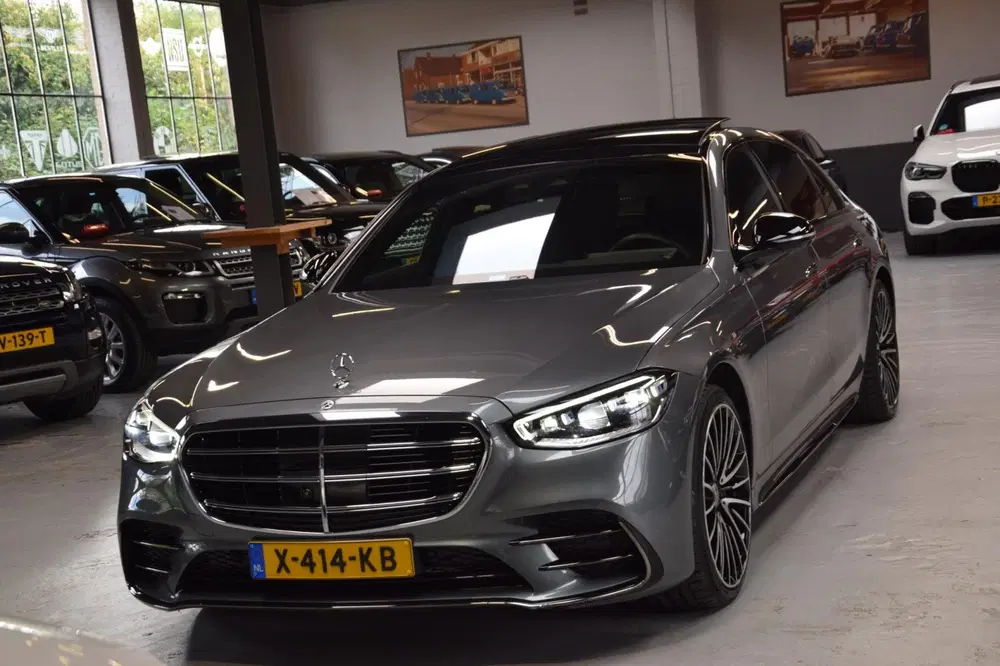 Mercedes-Benz S-Klasse 580 e 4MATIC Lang AMG Line Panoramada uit 2023, foto 10