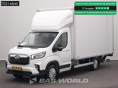 Maxus eDeliver 9 100% Elektrisch 65kWh Dhollandia Laadklep uit 2026