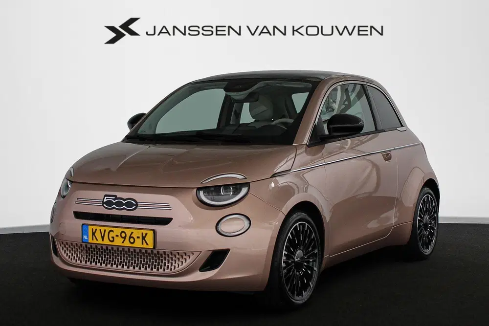 Fiat 500 1.0 Hybrid La Prima Panoramadak Stoelverwa uit 2026