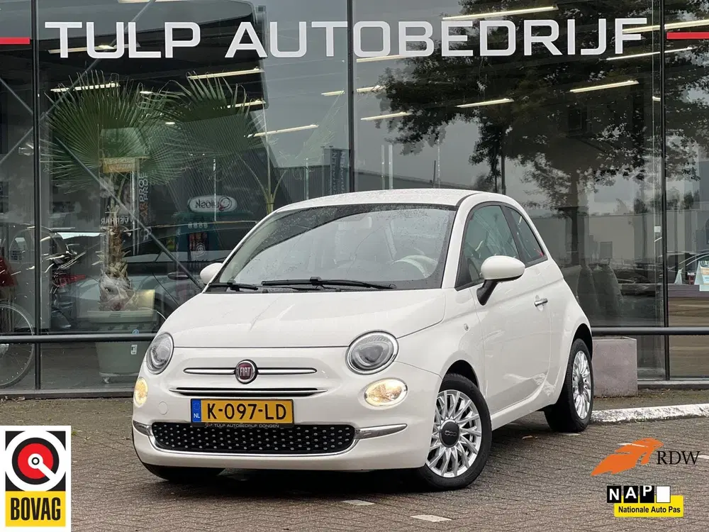Fiat 500 1.0 Hybrid Lounge Airco Cruise PDC 2eEig N uit 2021