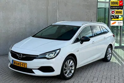 Opel Astra 1.2 130pk 2021 Wit CAMERA uit 2021