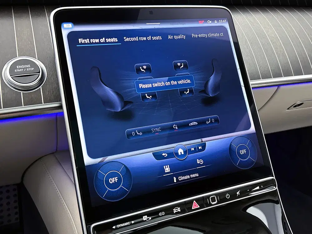 Mercedes-Benz S-Klasse 580 e Lang AMG Plug-In Hybride Burmes uit 2021, foto 11