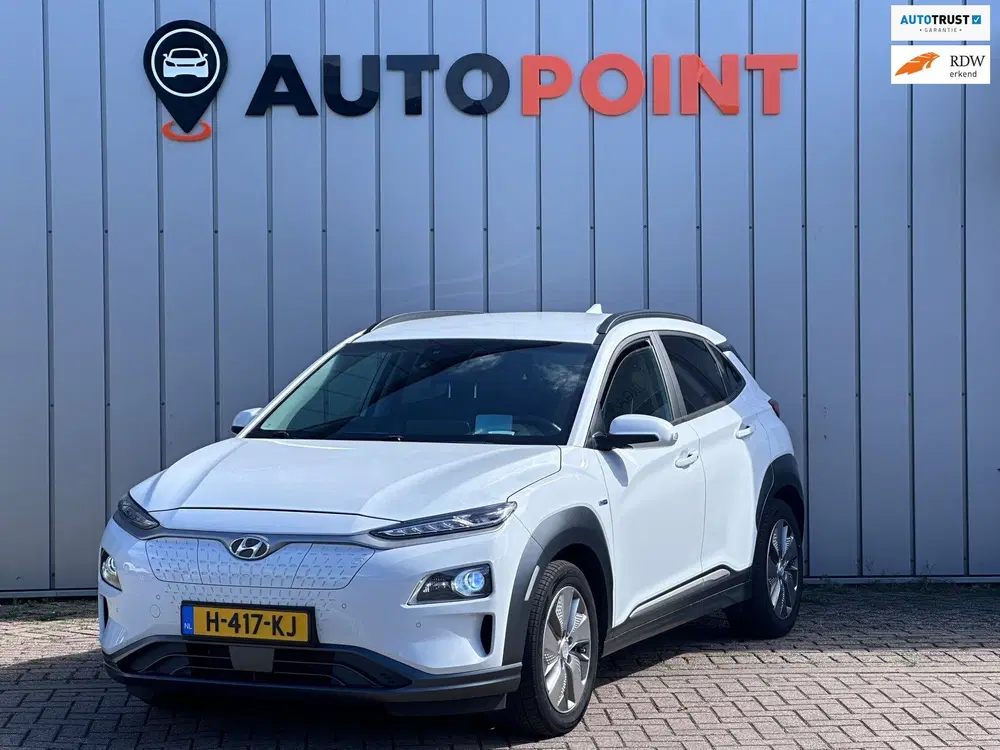 Hyundai KONA EV Premium 64 kWh SOH 100 % WARMTEPOMP HEA uit 2020