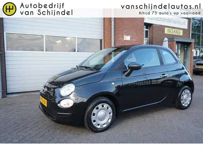 Fiat 500 1.0 HYBRID CLUB ORIGINEEL NEDERLANDS ZWART uit 2022
