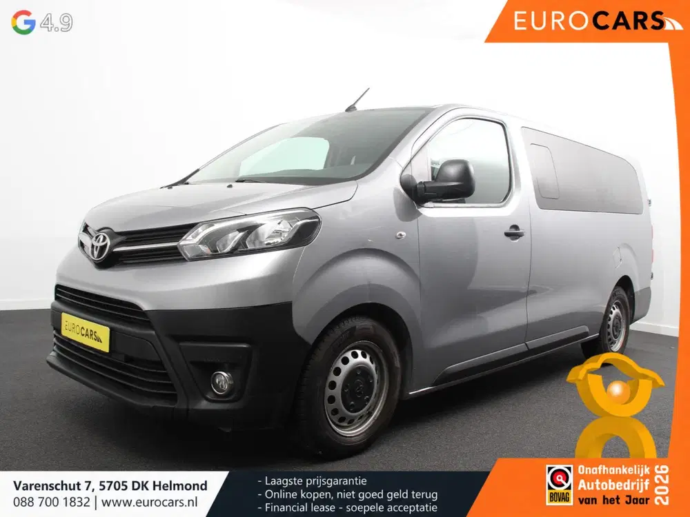 Toyota Proace 1.5 D-4D Cool Comfort Lang 9 Persoons uit 2022