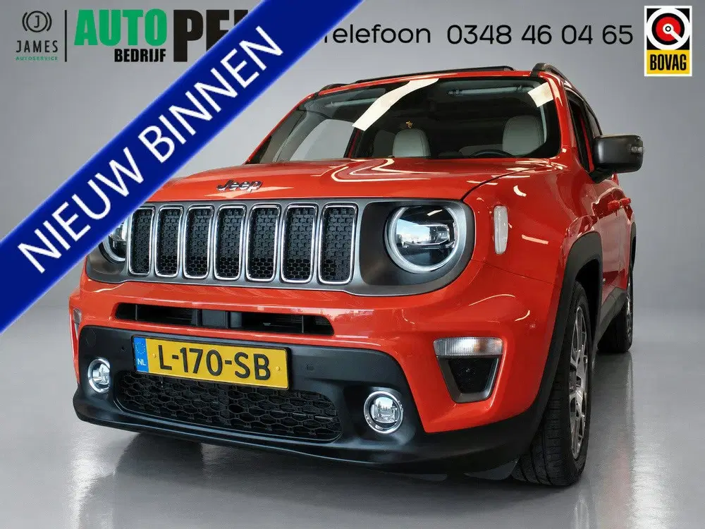 Jeep Renegade 1.3T DDCT Limited Automaat 150pk uit 2021