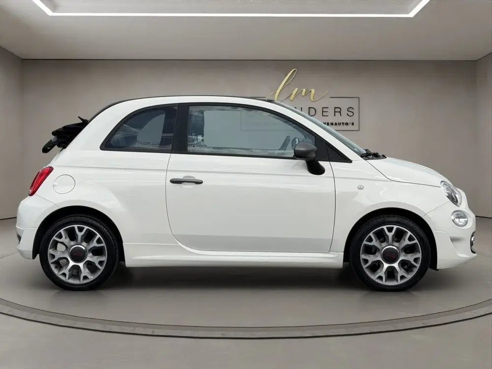 Fiat 500C 0.9 TwinAir Turbo Sport 2019 WIT uit 2019, foto 2