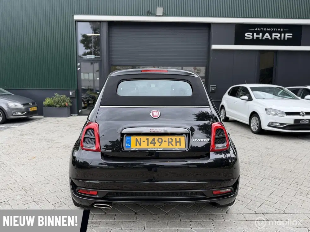 Fiat 500C 1.0 Hybrid Sport uit 2021, foto 11