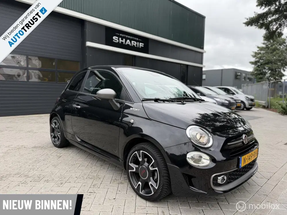 Fiat 500C 1.0 Hybrid Sport uit 2021, foto 3