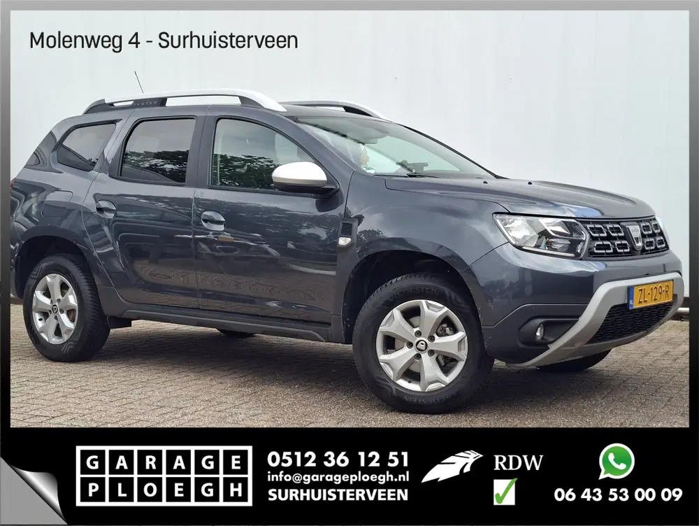 Dacia Duster 1.2 TCe 126pk Comfort Airco Cruise Trekhaa uit 2019