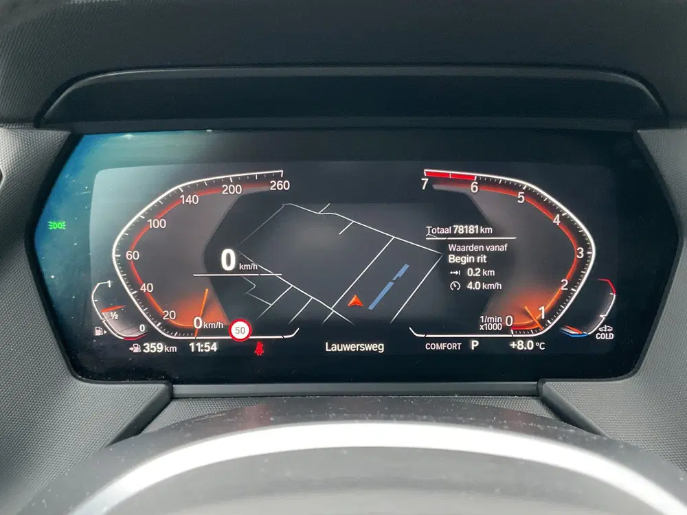 BMW 1-serie 120i M-Sport Automaat Pano.dak Leer Stoel uit 2021, foto 12