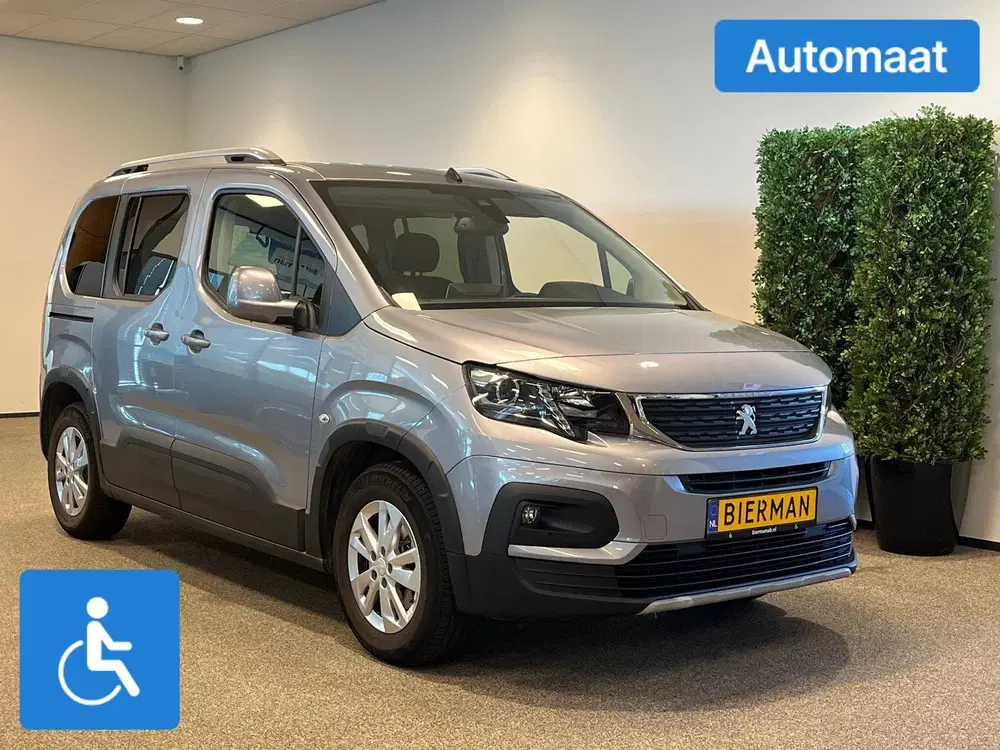 Peugeot Rifter L1 Rolstoelauto Automaat 3+1 of 5+0 uit 2021