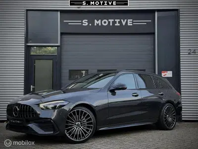 Mercedes-Benz C-Klasse Mercedes C-klasse Estate C300 e AMG Pano B uit 2023
