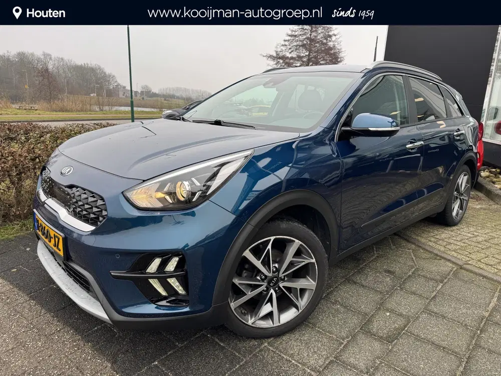 Kia Niro 1.6 GDi Hybrid DynamicPlusLine Dodehoeksen uit 2020