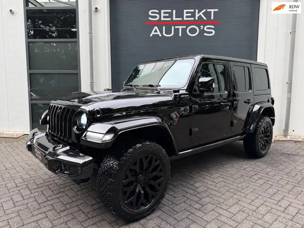 Jeep Wrangler 4xe 380 Rubicon BTW BRUTE Leder uit 2022