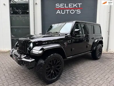 Jeep Wrangler 4xe 380 Rubicon BTW BRUTE Leder uit 2022