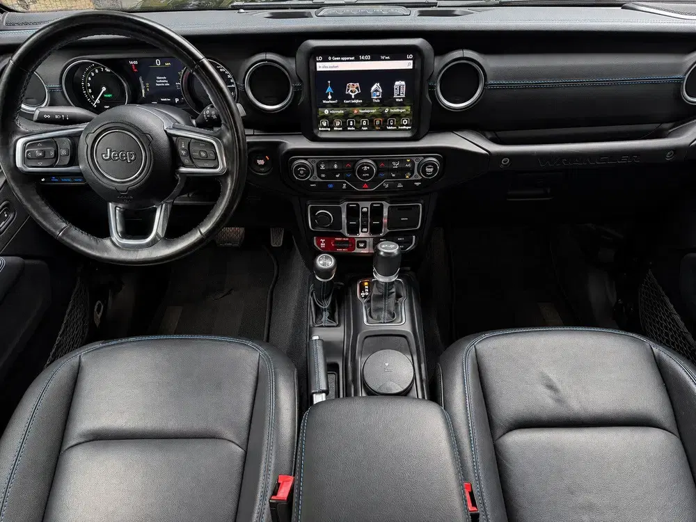 Jeep Wrangler 4xe 380 Rubicon BTW BRUTE Leder uit 2022, foto 10