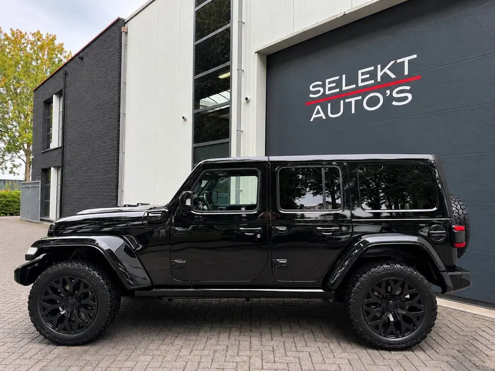 Jeep Wrangler 4xe 380 Rubicon BTW BRUTE Leder uit 2022, foto 4