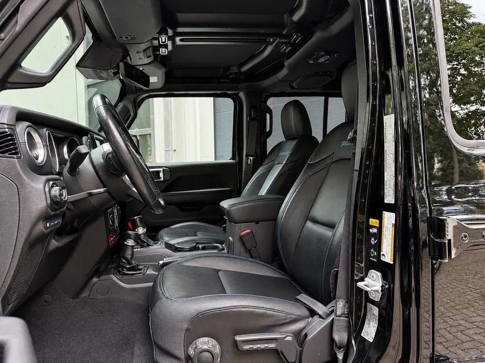 Jeep Wrangler 4xe 380 Rubicon BTW BRUTE Leder uit 2022, foto 7