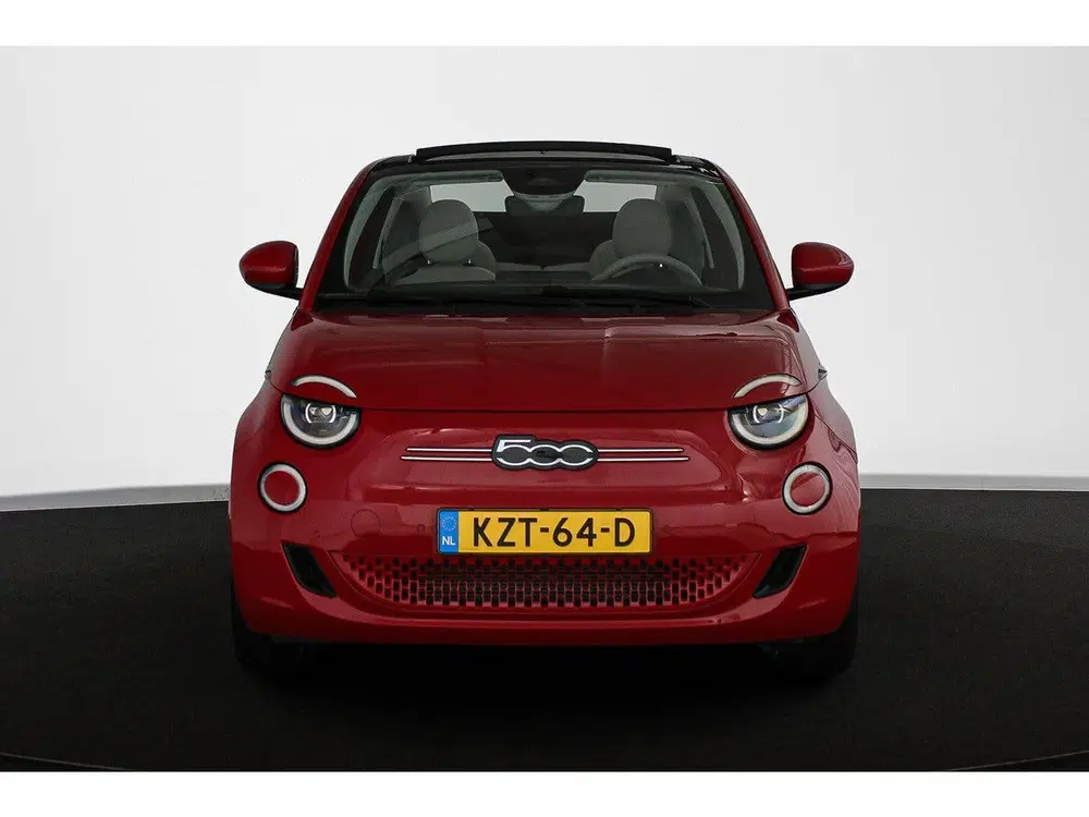 Fiat 500C La Prima 42 kWh Cabrio Leder Stoelverwarmi uit 2024, foto 14