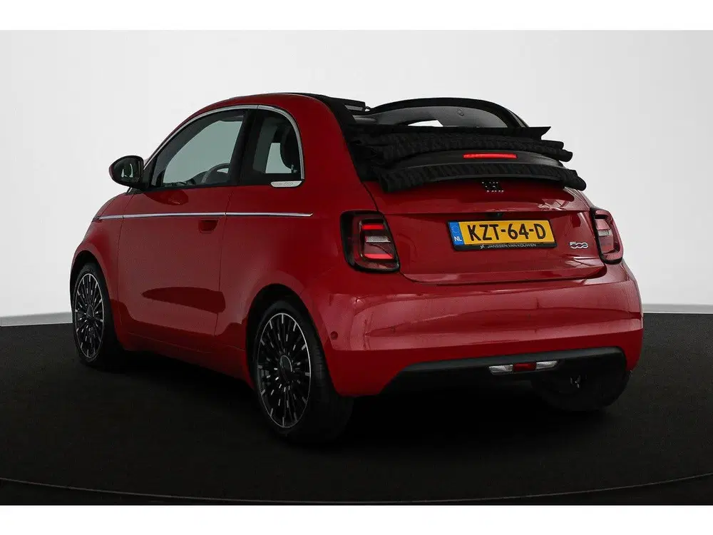 Fiat 500C La Prima 42 kWh Cabrio Leder Stoelverwarmi uit 2024, foto 4